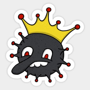 Corona King Sticker